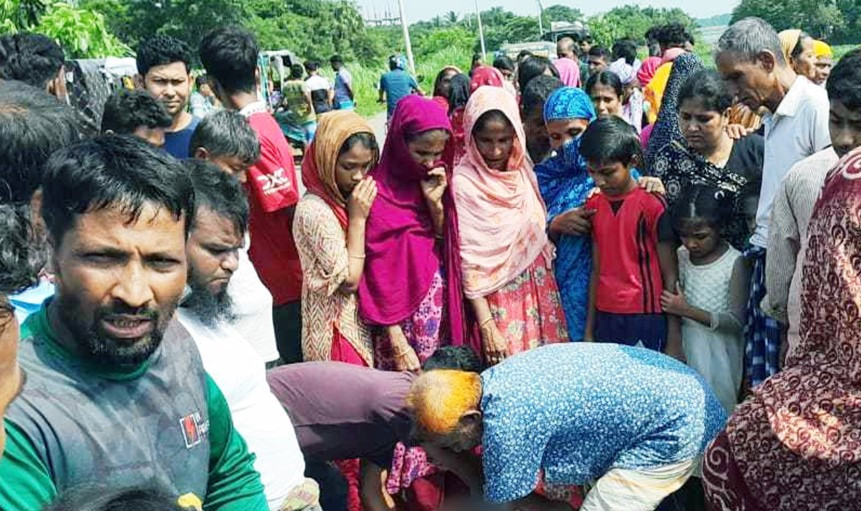 ভাত রান্নায় দেরি হওয়ায় স্ত্রীকে পুড়িয়ে মারল,স্বামী আটক